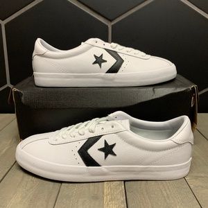 Mens Converse Breakpoint Leather Ox White Black